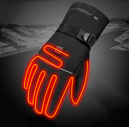 Guantes calefactados impermeables