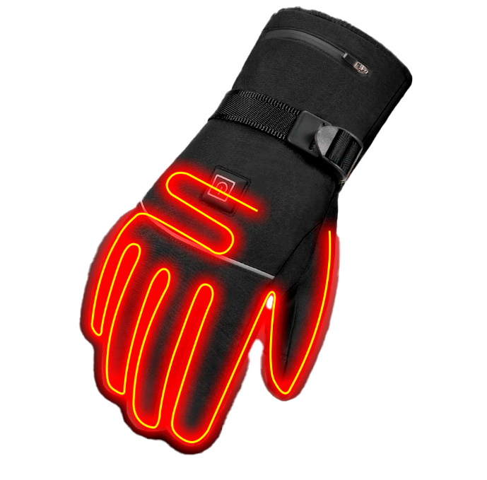 Guantes calefactados impermeables