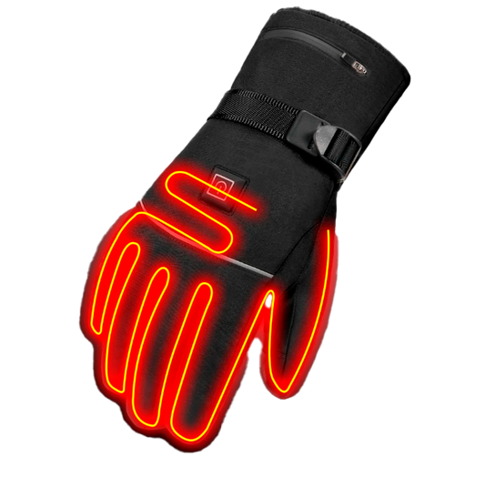 Guantes calefactados impermeables